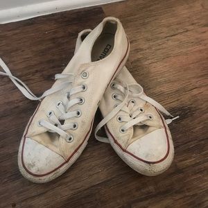 Off white Converse
